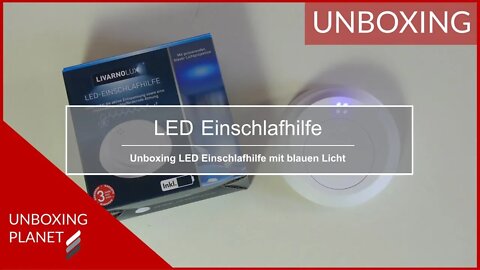 LED-Einschlafhilfe mit pulsierenden Licht - Unboxing Planet