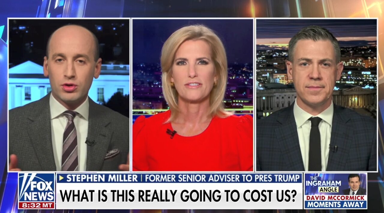 Laura Ingraham Interview with Stephen Miller - 02/22/22