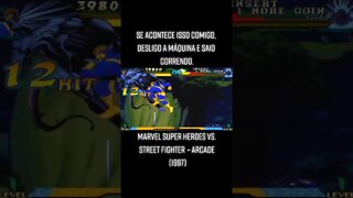 Marvel Super Heroes vs. Street Fighter - Arcade (1997) #nostalgia #retro #retrogaming #arcade