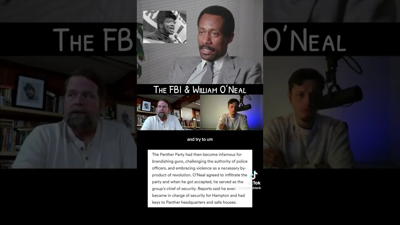 William O’Neal & The FBI (Fred Hampton)