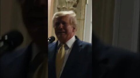 MAR-A-LAGO TRUMP LIVE- We no longer have a free press - compares to Russia