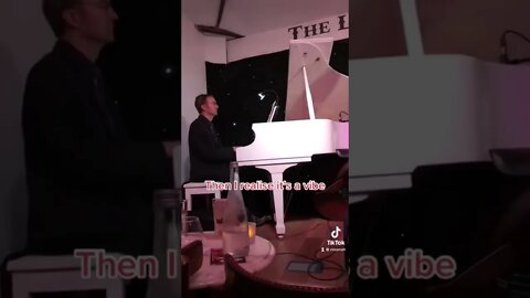 Pregnant Lady Singing at The Jazz Club
