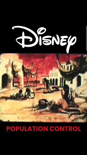 Depopulation predictive programming by Disney