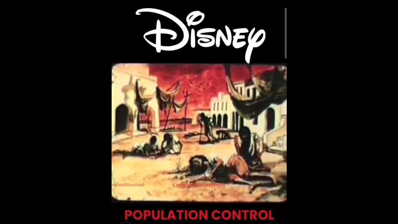 Depopulation predictive programming by Disney