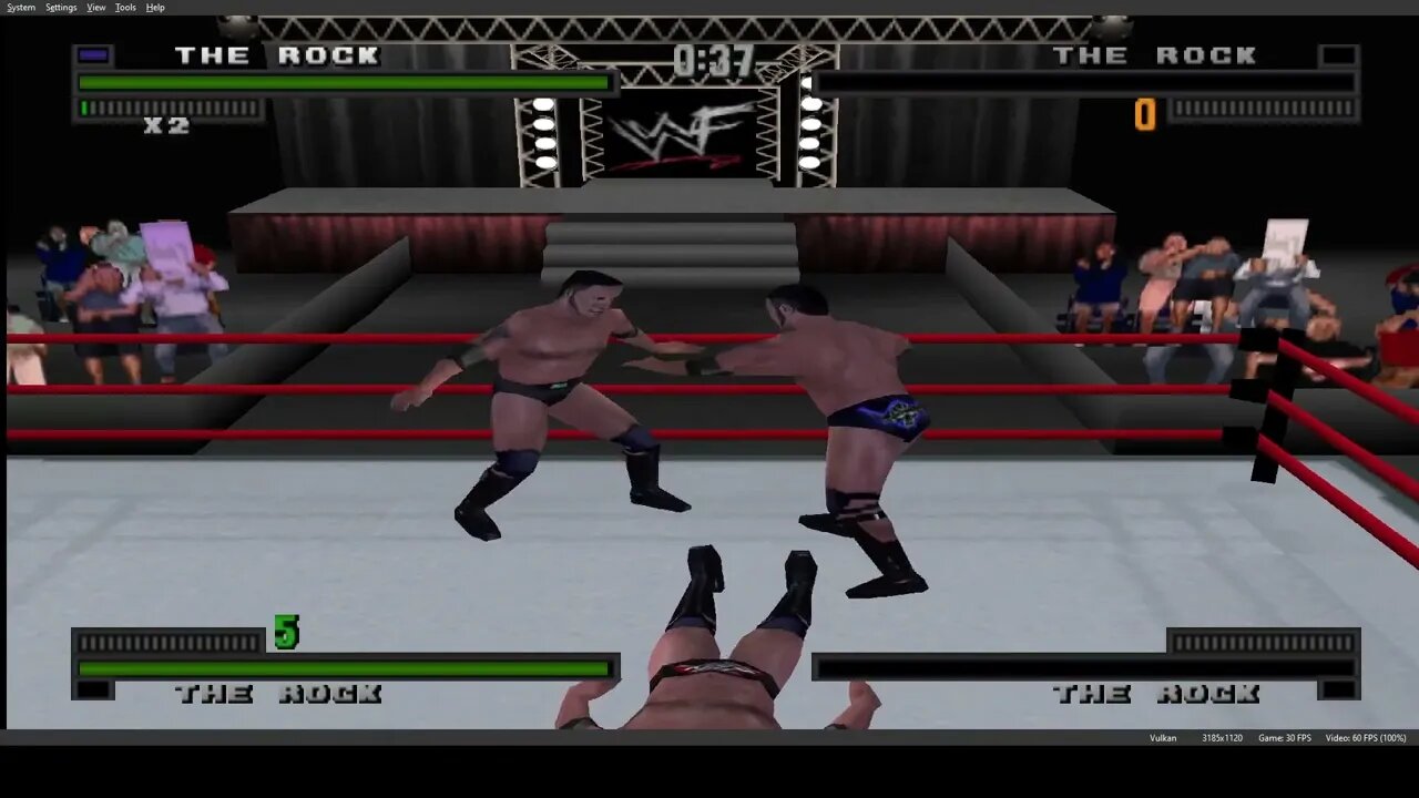 wwf attitude ps1: short match #20