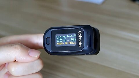 Professional Finger Pulse Oximeter Blood Oxygen Saturation Monitor Heart Rate