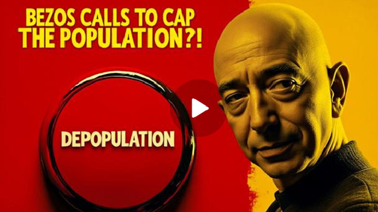 Jeff Bezos| CAPPING THE WORLD'S POPULATION And Energy Use Unless Humans Are Herded Off Earth!!