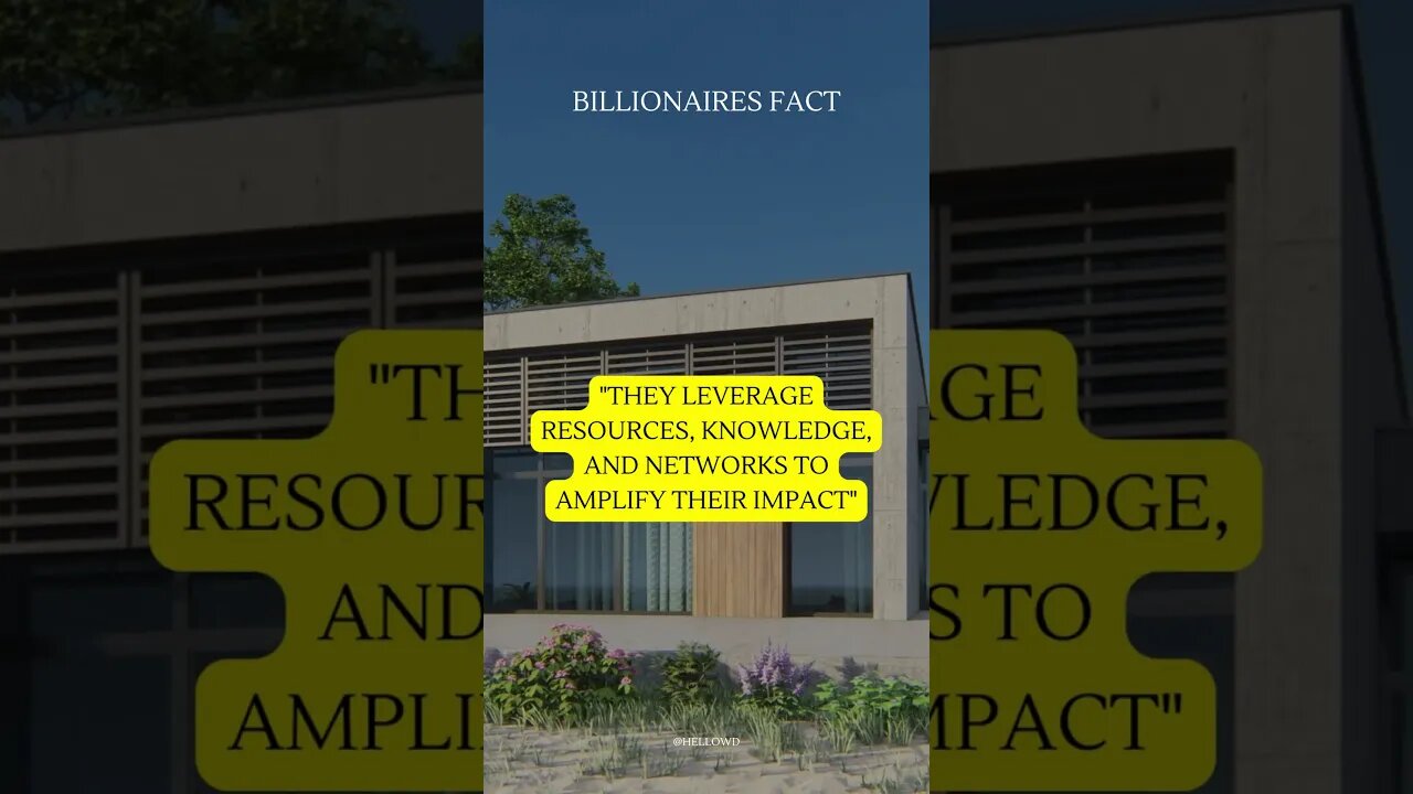 Billionaires Fact #26 Hellowd #shorts #goals #Luxurylifestyle 27