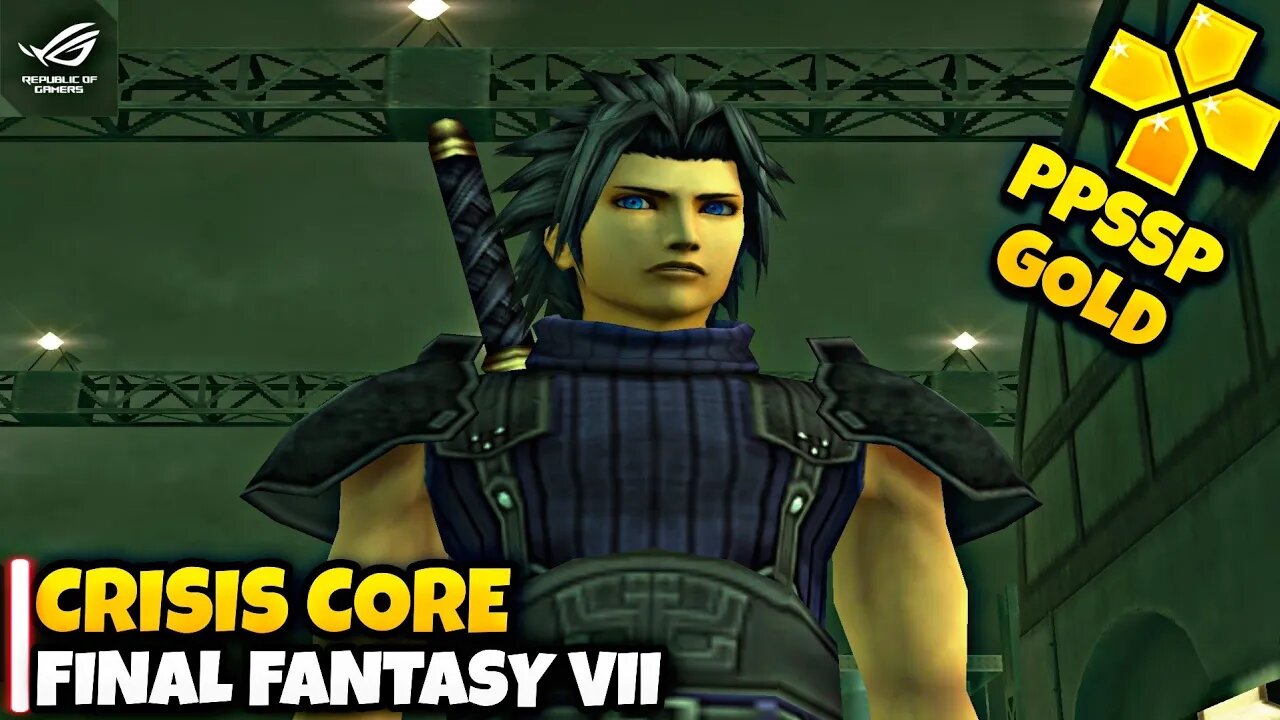 CRISIS CORE: FINAL FANTASY VII ANDROID - Playstation Portátil PPSSPP emulator de PSP