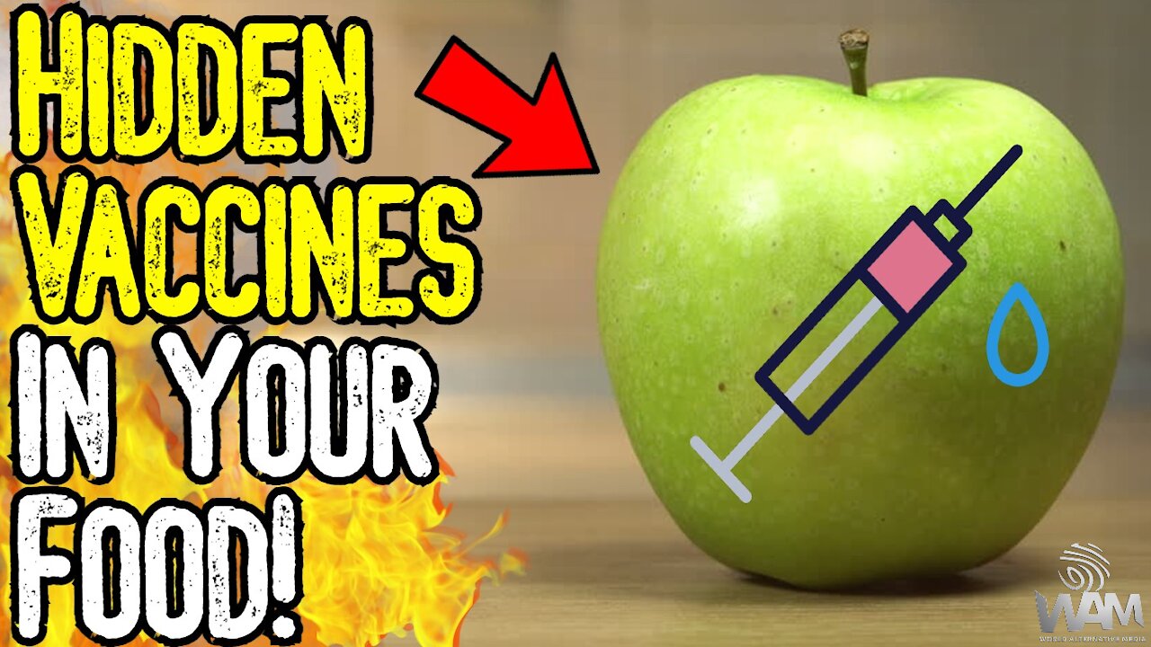 SHOCKING! - HIDDEN VACCINES In Your Food! - Skin PENETRATING BIOWEAPONS!