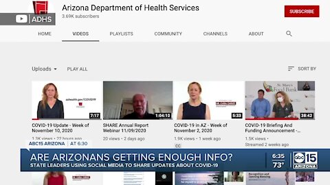 Are pre-taped videos doing enough to inform Arizonans on COVID-19?