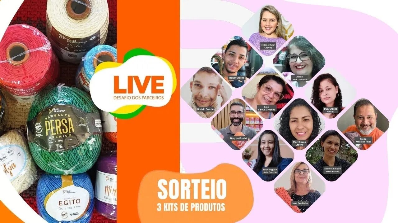 [SORTEIO AO VIVO] Desafio dos parceiros - 6ª etapa!