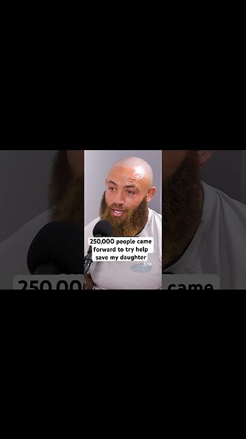 250,000 people came forward to try help save my daughter - Ashley Cain