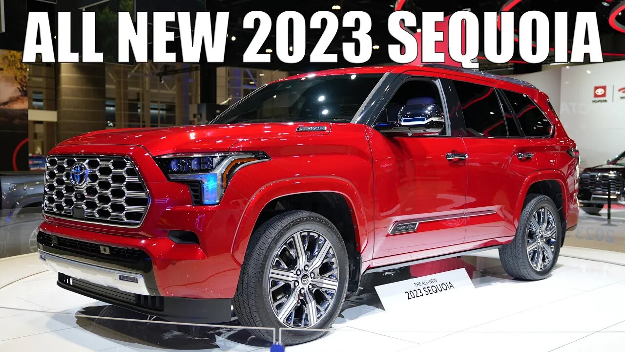 NEW 2023 Toyota Sequoia at Chicago Auto Show