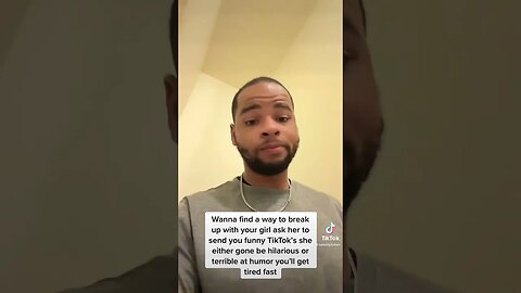 Here’s a quick way to make you wanna break up #tiktokvideo #tiktok #trending
