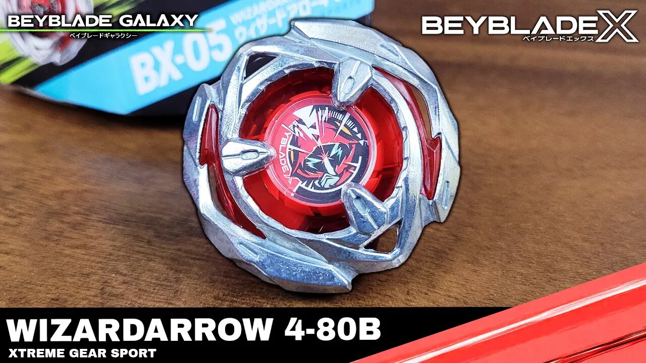 Análise BX-05 WIZARDARROW 4-80B - Beyblade X ベイブレードX