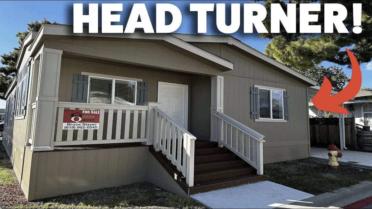 Wow, this manufactured home is JEWEL! New Manufactured Home Tour!