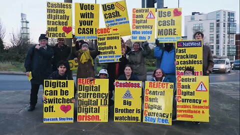 CBDC, cashless, slavery coming near you…