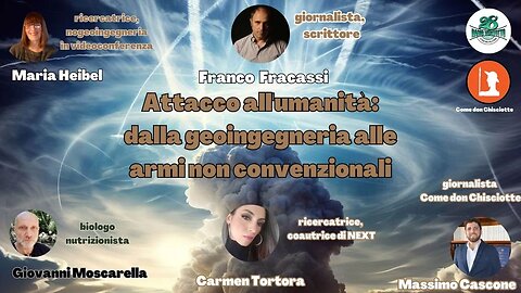 Attacco all'umanità: dalla geoingegneria alle armi non convenzionali