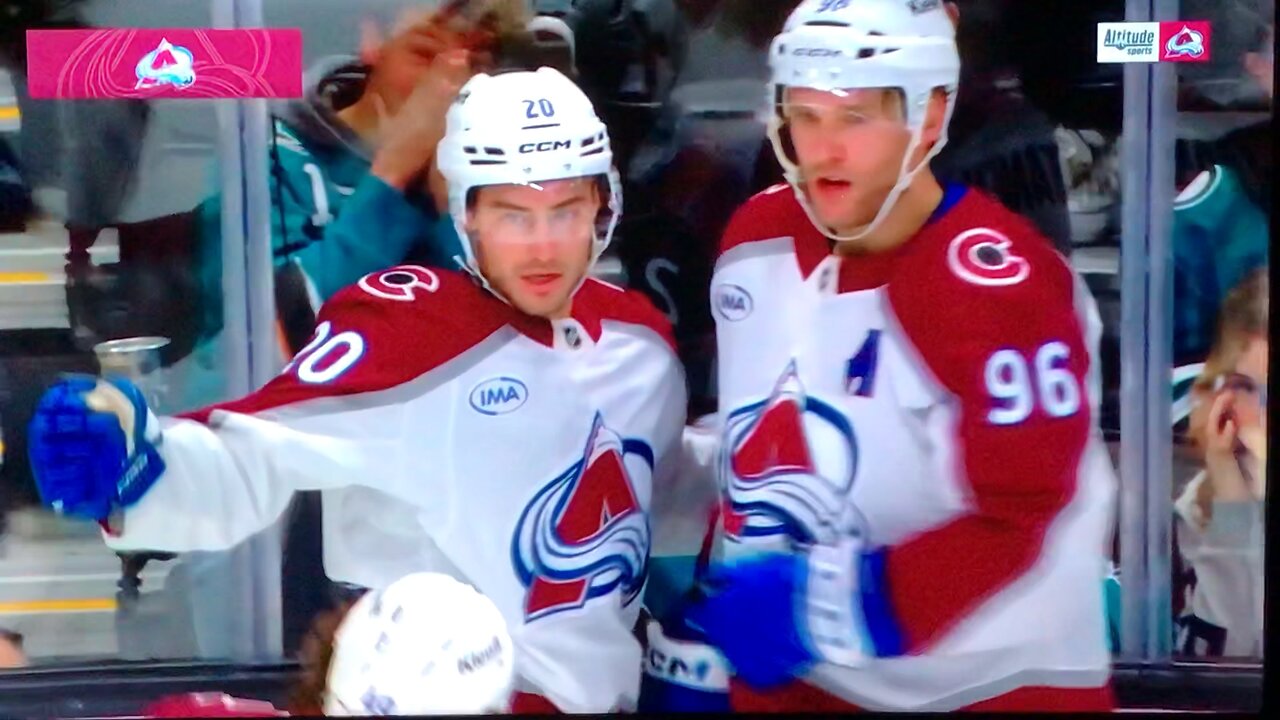 Avalanche C #20 Ross Colton 🥅(6)🏒Breakaway Goal.