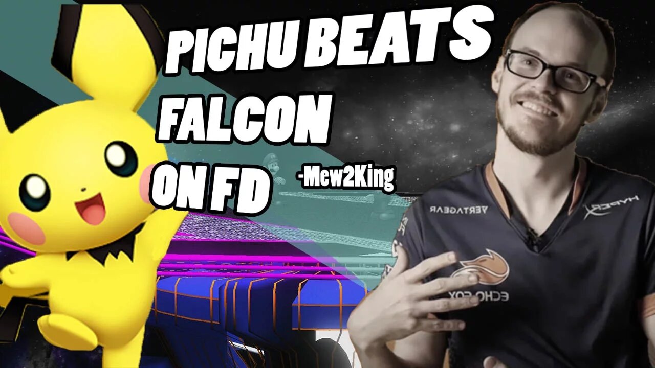 The Best Pichu vs. Wizzrobe (C. Falcon) - Melee Friendlies