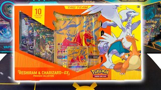 Opening the GOLD Charizard & Reshiram Premium Collection Box!!!