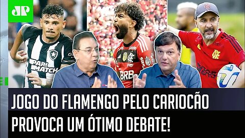 ÓTIMO DEBATE! "ISSO É UMA FALÁCIA! O MAIS CORRETO seria..." Jogo do Flamengo provoca REFLEXÃO!