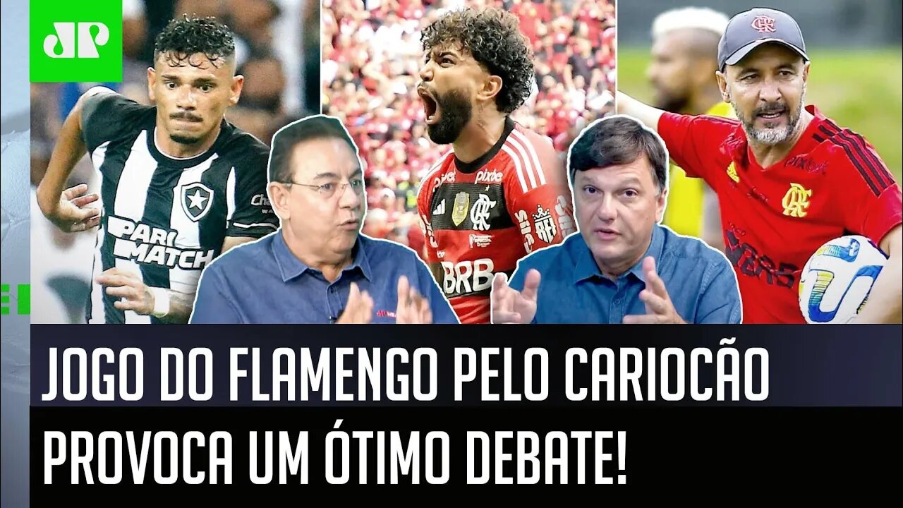 ÓTIMO DEBATE! "ISSO É UMA FALÁCIA! O MAIS CORRETO seria..." Jogo do Flamengo provoca REFLEXÃO!