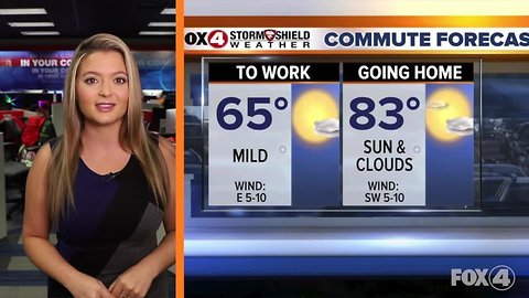 Warm Monday in SWFL