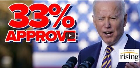 ROCK BOTTOM: Biden Sees Approval SINK To 33%, Support Among Dems Slips 12% Pts since November