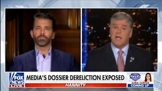 Don Jr SLAMS Dems On New Dossier Info