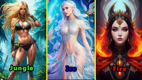 3 Types Of Beautiful Queens Created From AI