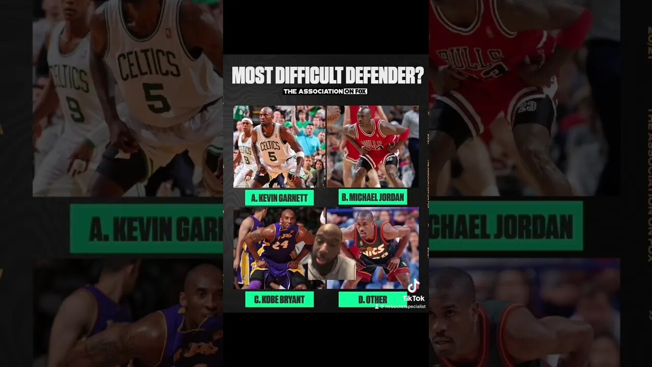 Who’s the most difficult defender ? #basketball #nba #sports #fypシ #tiktok