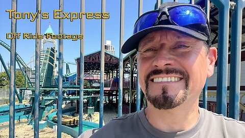 TONY'S EXPRESS at LUNA PARK in Coney Island, Brooklyn, New York, USA [Off Ride Footage]