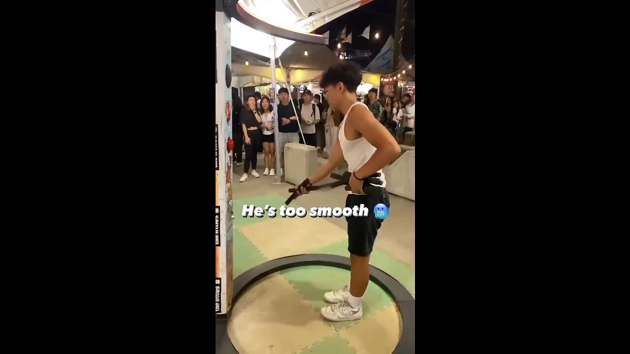 Asian guy with crazy reflexes😬🥶