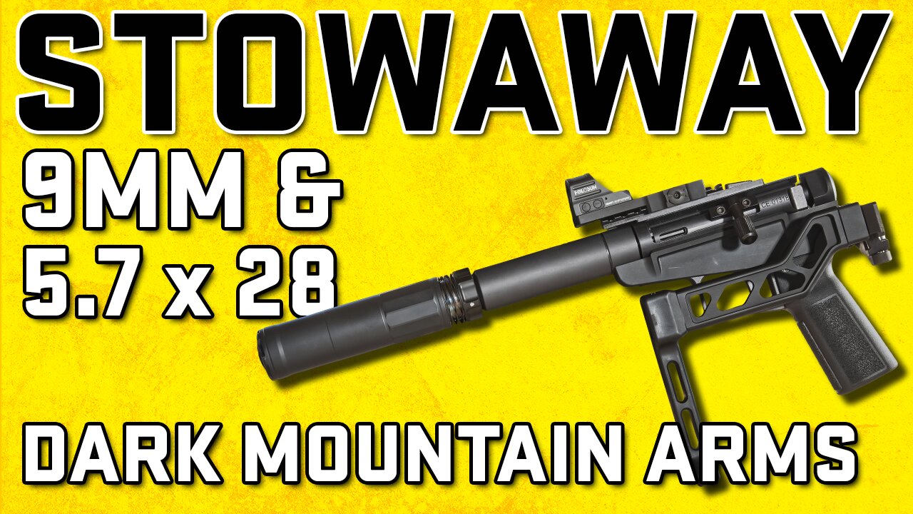 Suppressor Hosts: 9MM and 5.7 x 28 All-In-One! Stowaway by Dark Mountain Arms