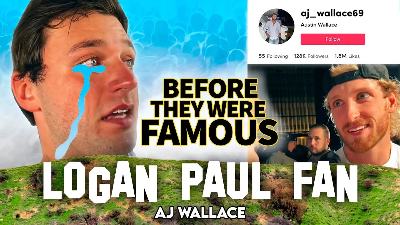 Logan Paul Fan | AJ Wallace 69 | Before They Were Famous | Why Logan Paul Refused To Hire Him?