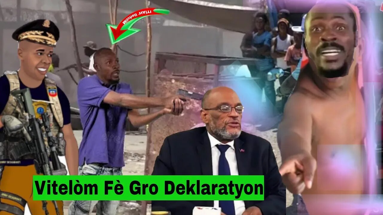 Chèf Gang Vitelòm Pral Menasé PM Ariel Sou Pouvwa.Manman Yonn Nan Bandi Muscadin Yo Palé