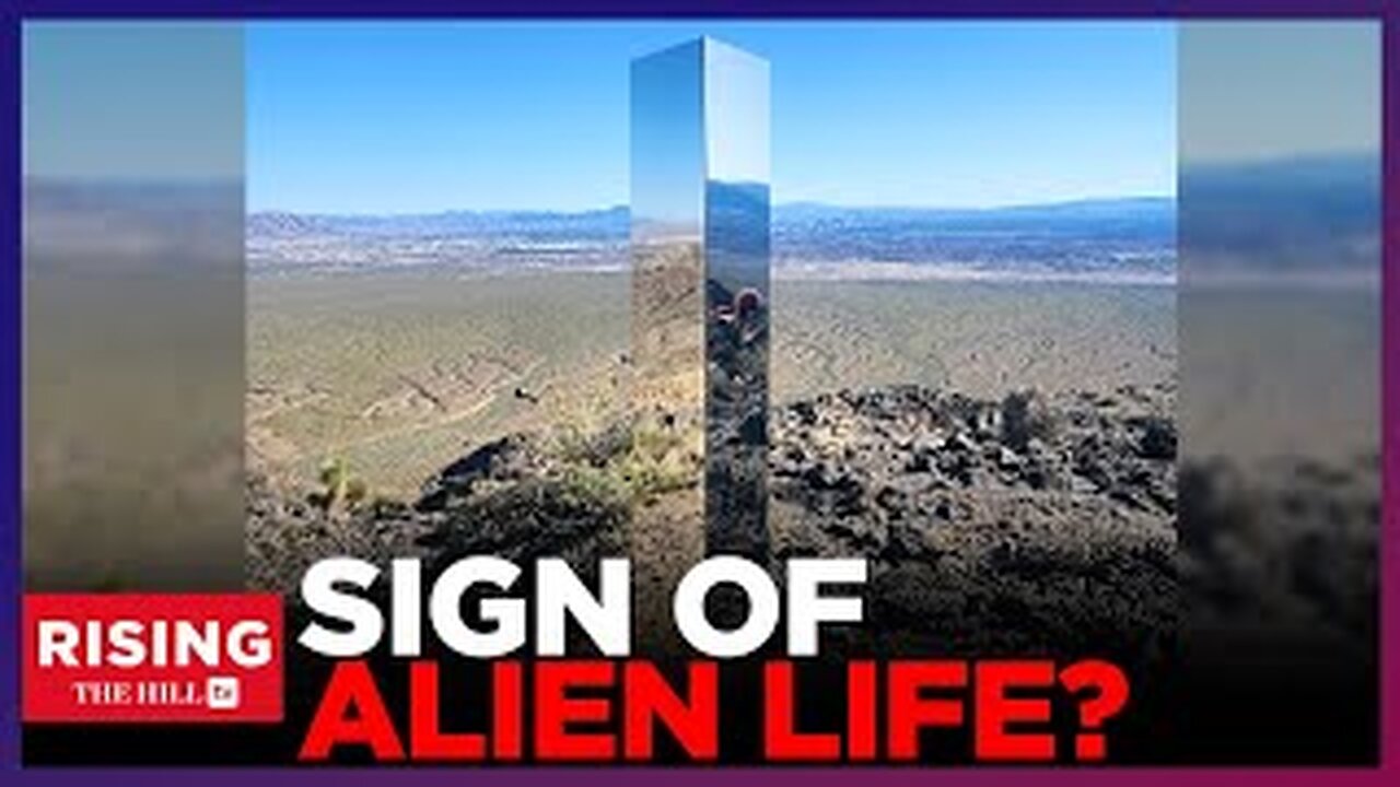 MYSTERIOUS Monolith Appears in NevadaDesert!! Sign of Life From BEYOND???