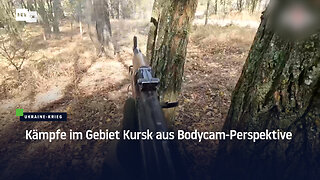 Kämpfe im Gebiet Kursk aus Bodycam-Perspektive