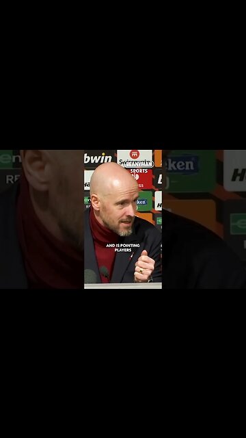 'Bruno's emotion is his weapon, but sometimes is too strong!' | Erik ten Hag