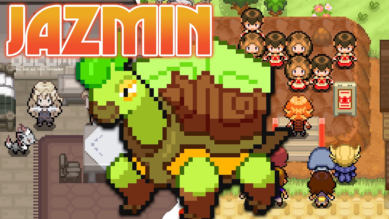 Pokemon Jazmin - Fan-made Game Medieval Times, Good Graphics, New Story, New Region, Mystic type