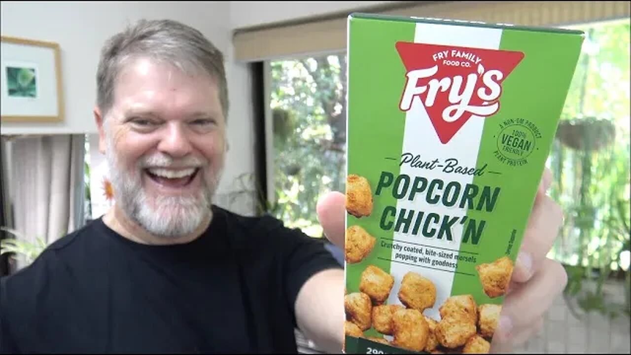 Fry's Plant Based Popcorn Chick'n Review!