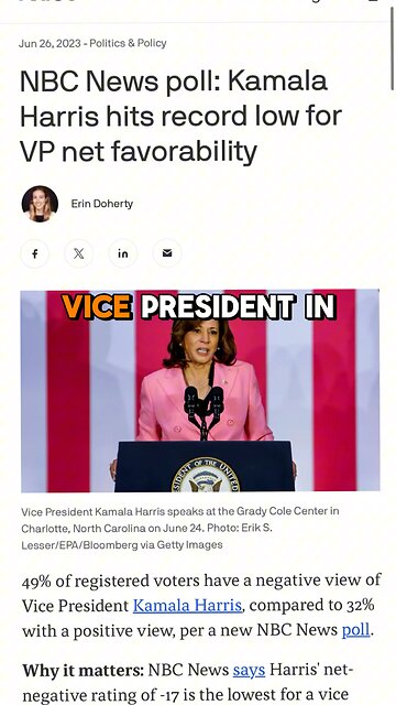 Kamala’s Bubble Will Burst