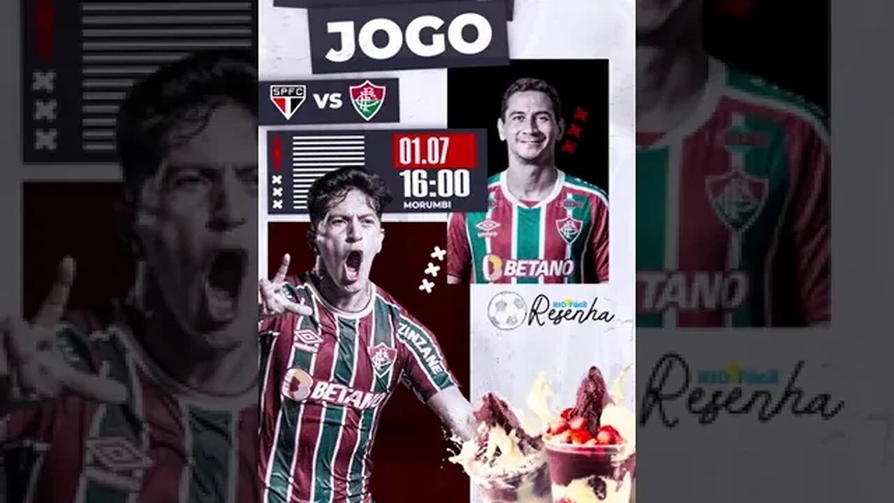 O Fluminense vai ao Morumbi com garra e determinação!