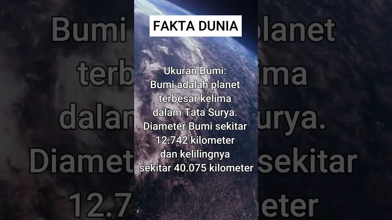 FAKTA DUNIA #shorts