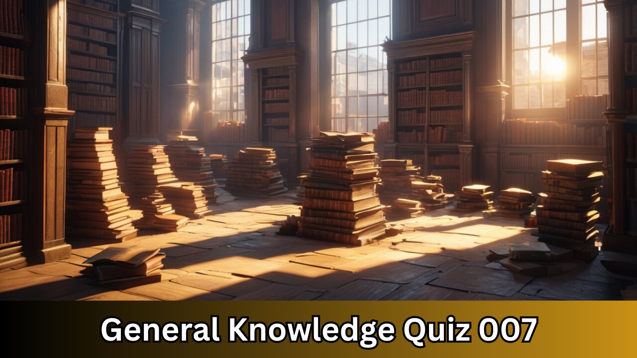 General Knowledge Quiz 007