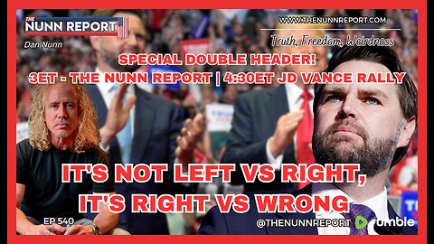 [Ep 540] It’s Not Left vs. Right, It’s Right vs. Wrong | LIVE JD Vance Rally – Reno, NV