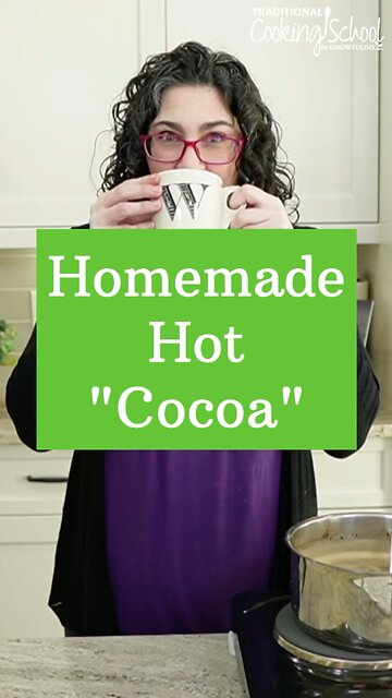 Homemade Hot Cocoa Surprise!