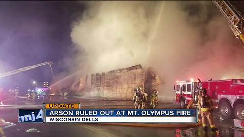 Arson ruled out as cause of Mt. Olympus fire